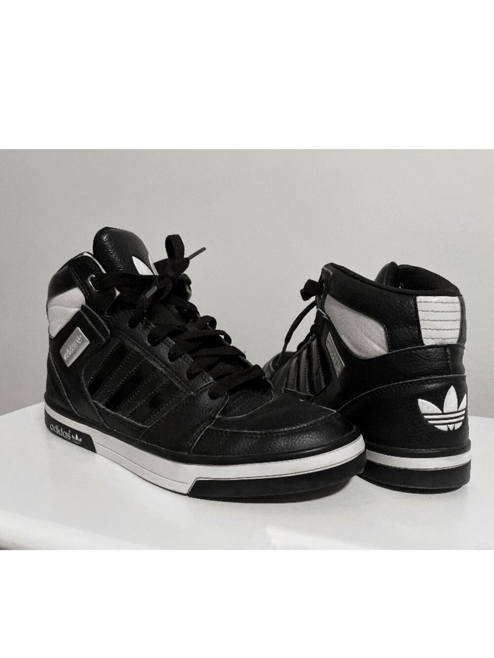 Black Hard Court High Adidas sneakers / Size 6.5 UK / 7 US Men / 9 Women US